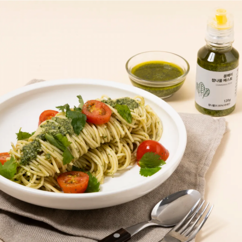 봄메이디저트,봄메이 짜먹는 페스토 120g 참나물 들깨고사리 토마토당근 바질토마토 4종 택1